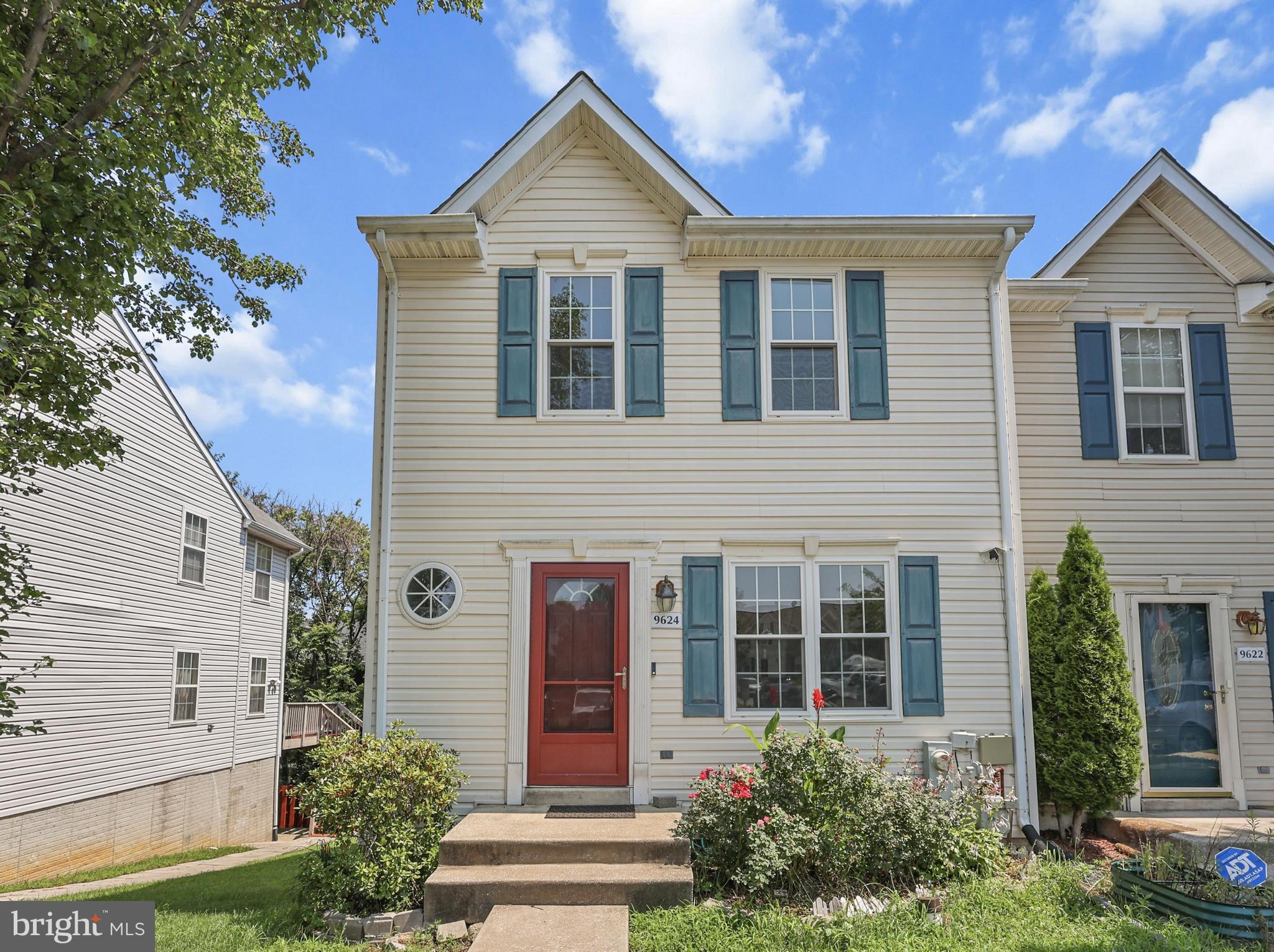 Spacious end-of-group townhouse now available in Randallstown's Village of Deer Park. Nearly 2000 square feet of finished living space with 4 bedrooms and 3 full baths across three finished levels. The home's kitchen anchors the entry-level main floor surrounded by a dining area, bright living room, and extended space in the rear to use as you desire. Upstairs, the large rear-facing primary retreat with vaulted ceiling, en suite, and walk-in closets is sure to please. Two additional bedrooms and hall bath complete the upper level. The fully-finished walk-out basement has another bedroom, full bath, laundry space and a huge carpeted rec room. So much to love here, including the newer roof (2024) and newer HVAC (2024) giving peace of mind for years to come! Schedule your tour today.