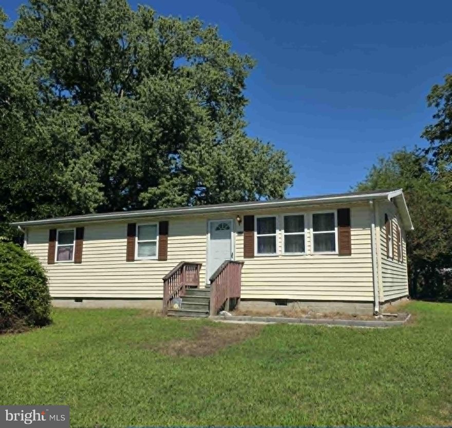 Discover comfort and convenience in this three bedroom rancher in the heart of Pocomoke City, The home offers an open kitchen and dining space, a full bathroom and a welcoming layout throughout. Enjoy outdoor living on the back deck and store your gear in the sizable 12 X 24 shed. With vinyl siding for easy upkeep and a central location within walking  distance to the Pocomoke River and town amenities, this is the perfect place for first time buyers or those seeking a low maintenance home base in a friendly convenient town.