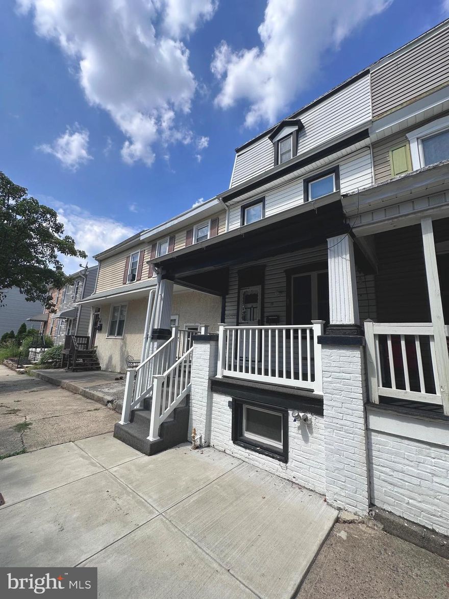 Quick settlement possible.....4 bedroom, 2 full bath row home in Pottstown close to Manatawny Park with eat-in kitchen, oil heat, full basement, updated electrical panel, newer concrete walkway, taxes $3136, fenced in yard, shed out back, carport/off-street parking, porch out front. This house has solid bones and ready for new owner to make this their own. This is an estate sale.....Call today!