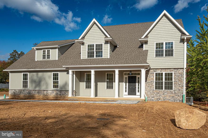 This is an amazing home! Come out and see this one it is 100% completed! The photos are of the actual home for sale. New homes by Westfield Construction Company renowned builder of over 1,000 homes in Delaware & Chester Counties. (Edward and Matthew Walsh)  Great opportunity to be in the perfect location! The award winning Essex model by Formwork Architects has many outstanding features and the first floor plan is perfect! Spacious foyer, stairs to the second floor are tucked off to the side for wonderful site lines as you walk into the front of the home. Family room with coffered ceiling, gas fireplace and built ins on each side of the fireplace. Fabulous custom kitchen by Century Kitchens of Malvern. Generous appliance allowance & quartz counter tops. Rear Entry mud room, butler's pantry with quartz top, formal dining room and first floor study. The primary suite features a tray ceiling sumptuous primary bath with free standing tub, his & her vanities with quartz or granite and large walk in shower with glamorous tile. 3 additional bedrooms, second floor laundry room and two more full baths.  3 car garage, FINISHED walk out lower level daylight basement. The perfect location within the acclaimed West Chester Area School System. Rustin High School