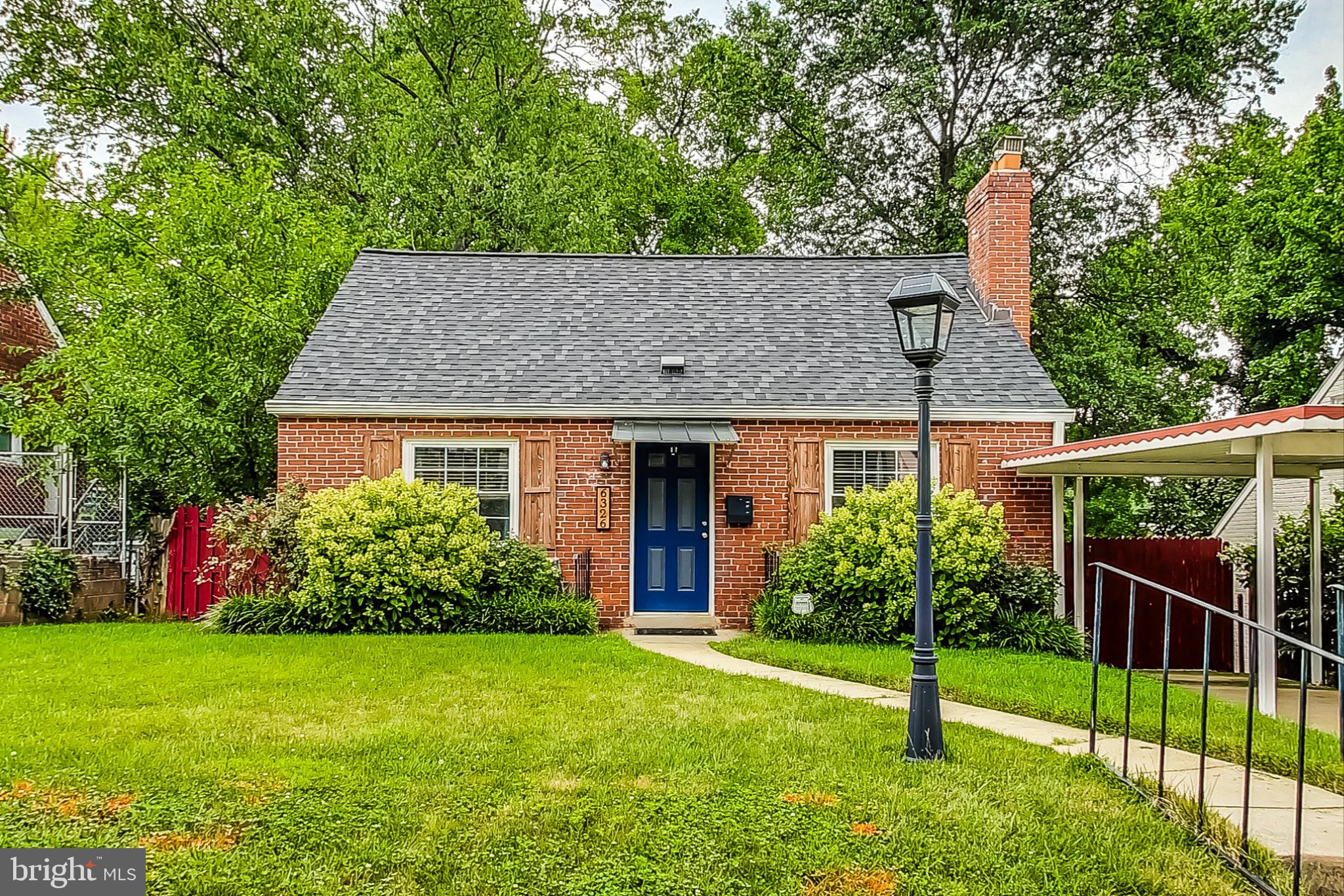 Some houses are just that—a house. This one is truly a home, filled with love and every detail designed to create a secure retreat. It features a covered driveway and privacy fencing around the backyard. The seller's love of woodworking shows in the custom storage above the kitchen cabinets, the pots & pans storage wall, updated baseboards throughout, and steps and railing on the deck. As with the meticulous foundation, electrical, and insulation work, every touch is purposeful.
Just over a mile to the Landover Metro/Kiss & Ride. 4 mile drive to Costco, Lowes & shops & restaurants at Dakota Crossing, and less than 15 to the restaurants in the Arts District in Hyattsville. You're just 15 minutes away from grocery shopping at Wegmans in Lanham, & from the Whole Foods Market in Riverdale.
Need to get to Baltimore, Annapolis or into DC, or ready to head down the ocean to Ocean City? Cheverly is nestled in the middle of 2 major highways -- Route 295 & Route 50 are just a couple of minutes away.
Come check out 6326 Kilmer St -- you'll be glad you did.