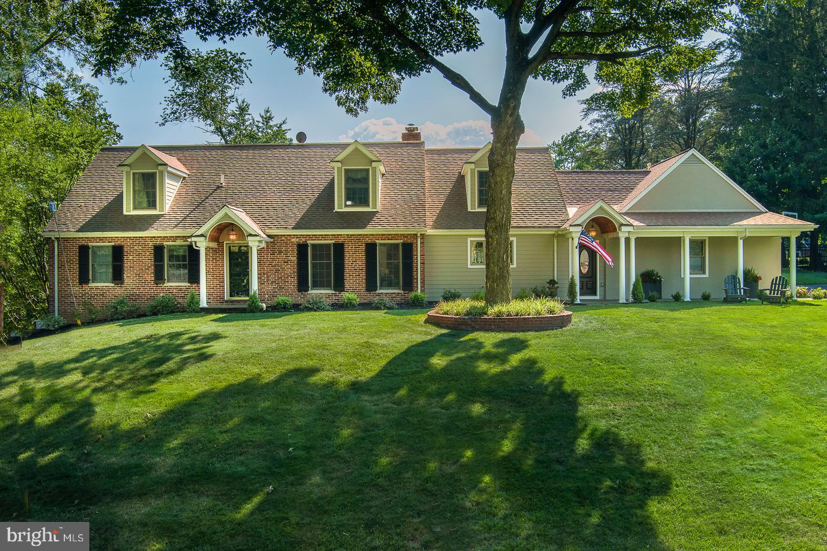 The moment you step into 542 Tory Hill Rd, you'll be captivated by the beautifully updated Kitchen that effortlessly transitions into the stunning Family Room. The updated gray and white marble bathrooms, abundant natural light, spacious rooms, and flat backyard all contribute to the home's tremendous appeal. Located in the highly desirable Shand Tract neighborhood, known for its vibrant community spirit and array of activities, this expanded and updated Cape, with 4 bedrooms and 2.2 baths and approximately 3800 square feet of living space, sits elegantly elevated from the street. You'll immediately know this is the house for you.
Upon entering this lovely home, you'll discover more space than you ever imagined. The beautifully updated Kitchen features stunning quartz countertops, a subway tile backsplash, and modern lighting. The large Breakfast area includes a cozy fireplace and seamlessly flows into the expansive Family Room, which boasts large windows, built-in bookcases, wood beams, and dormer windows that flood the space with natural light. A glass French door opens to the flagstone Patio, perfect for effortless entertaining and enjoyment.
Adjacent to the Kitchen, you'll find a spacious Dining Room and Living Room that offer beautiful views of the Patio and backyard, enhanced by mature plantings for added privacy. The first-floor Primary Bedroom Suite, newly renovated in 2022, features a large walk-in closet, an en-suite Bathroom with stunning gray and white marble floors and countertops, double sinks, and an oversized frameless shower. The Home Office, which can serve as a fourth Bedroom, is conveniently located nearby. Completing the first floor is a large Mudroom/Laundry Room with direct access to the attached 2-Car Garage along with a Powder Room. The layout allows you to walk from the garage to the Primary Bedroom without encountering any steps.
Upstairs on the second floor, you'll find two oversized Bedrooms, an updated Bathroom with elegant gray and white marble tiling, an oversized hall closet, and a spacious walk-in Attic that could easily be converted into a fifth Bedroom.
The expansive finished lower level serves perfectly as a Media/Playroom/Workout Area, featuring three full-size windows that offer abundant natural light. It includes a door leading to the back and side yards, a convenient Half Bath, and a sizable unfinished Storage Area.
The home resides within the Tredyffrin-Easttown School District, celebrated for its top-ranked public schools, ensuring an exceptional educational experience. Conveniently located close to major commuter routes, shopping destinations, and dining establishments, including downtown Wayne, Gateway Shopping Center, Whole Foods and Wegmans, the Devon Horse Show, and Septa Regional Rail. Take the opportunity to make this wonderful home yours and join one of Devon's most desirable neighborhoods.
