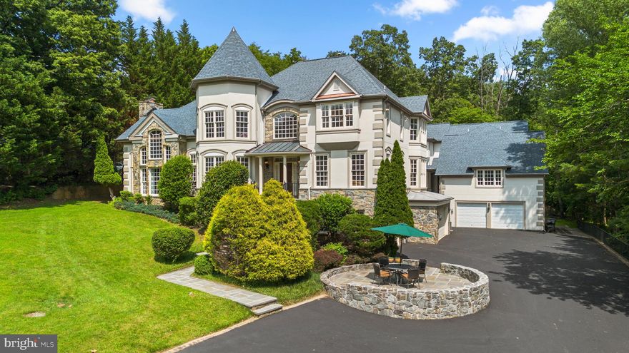 Nestled on 1.5 acres in the exclusive Glen Hills community, this extraordinary custom-built estate seamlessly blends Chateau-style elegance with modern luxury. The stony exterior, steeply pitched roofs, and ornate details evoke timeless European charm. The main residence offers over 6,000 sq ft of finished living space, while a separate 2,500 sq ft guest house—fully updated and equipped—adds exceptional versatility. Both homes include two-car garages and share an expansive driveway.

Inside the main home, a soaring foyer leads to regal living spaces, including a grand family room ideal for entertaining, and spacious primary suites with spa-inspired baths. The walk-out lower level provides ample room for gatherings, while front and rear stone patios offer serene outdoor living.


Meticulously maintained with over $530K in recent upgrades, this property was professionally appraised in May 2025. Just minutes from top-rated schools, Lakewood Country Club, and Glen Hills Park, with easy access to I-270 and ICC-200. This is a rare opportunity to own a private, luxurious retreat in one of the area’s most sought-after neighborhoods