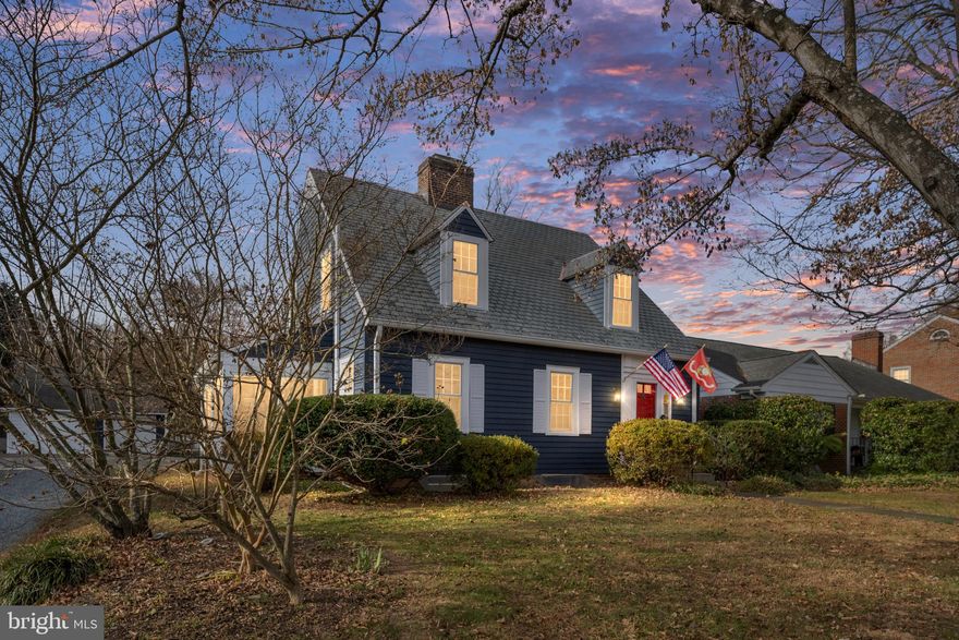 Timeless Charm Meets Modern Comfort in the Heart of Kenmore! 
Step back in time with this classic 1930s Cape Cod, nestled in the original “Kenmore Division” just below the University of Mary Washington—where tree-lined streets and a grassy median along Franklin set the scene for true storybook living.
This home is neat as a pin and filled with warmth and character from the moment you step inside. The inviting entry foyer welcomes you with an open stairwell, gleaming hardwood floors and a turned stairwell with landing that leads you upstairs.  The hardwood floors continue into the large Living Room where you'll walk through an arched entry and view the wood-burning fireplace commanding your focus with a handsome, wood mantel and marble hearth.  Imagine sitting fireside and hearing the crackle of a real fire to nestle next to and enjoy your favorite movie! Lighting has been improved with several canned lights added when needed! Just off the Living Room and with direct access from the kitchen is the Formal Dining Area with wainscoting to add an elegant touch, perfect for gatherings both big and small. There is a mini-split in the dining area that provides AC to keep the first floor cool and comfortable! You'll also appreciate the upgraded window blinds for privacy.
You'll love the sunlit kitchen which blends vintage charm with modern updates, featuring open cabinetry, a large pantry, center island (conveys) and an adjoining, cozy breakfast nook—an ideal spot for morning coffee or catching up with friends. There is a rear door to the backyard off the kitchen with extra storage cabinet space. In addition, on the first floor - the bright sun porch will be your new favorite retreat for reading, relaxing, or simply soaking in the sunshine. It's accessible from the Living and Dining Room.
Upstairs, a charming reading or desk nook awaits at the top of the stairs, along with three spacious bedrooms with dormers and a full bath. compliment your space to unwind at the end of the day.  Hardwood Floors glisten throughout the upper level. 
The lower, basement level offers a large, finished bonus room, plus ample storage and laundry space that’s partially finished and ready for your creative touch.
Tech features found in the home include - Smart blinds in the sunroom, living room and primary bedroom, Smart locks, Smart thermostats and a Smart washer and dryer. 
Outside, the backyard is just the right size for entertaining, gardening, or playtime. There is a shared driveway and garage which is wired with a 240v outlet ready for car charging for your added convenience. Storage shed wired for power with a light. The home’s Buckingham slate roof—a hallmark of quality and craftsmanship—was recently inspected and refreshed, ensuring it’s ready for years to come.
Come experience the character, warmth, and location that make this Kenmore area gem that's easily walkable to downtown truly special.