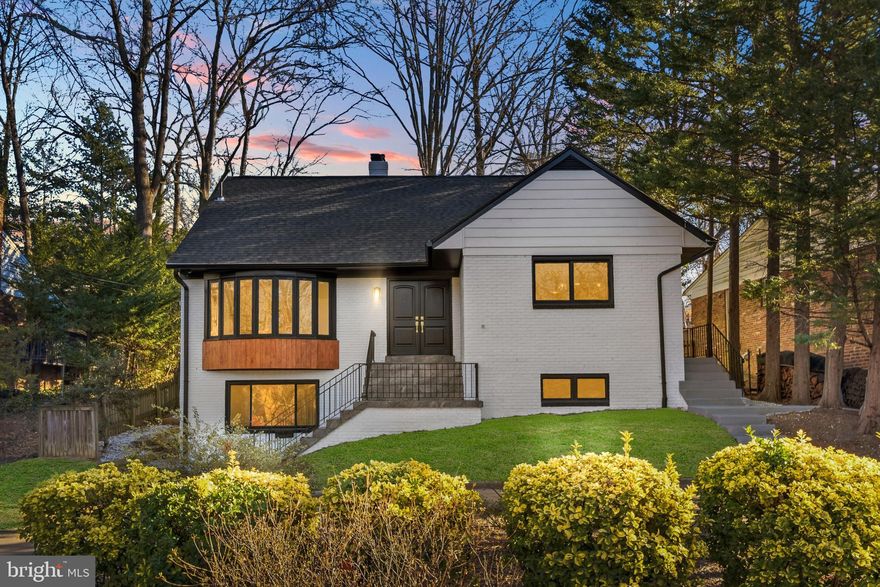 Welcome to your private modern retreat in Timber Branch Park, Alexandria City. 

Fully renovated and move-in ready, this sun-filled home sits on a rare, flat, and private lot—where contemporary design meets everyday comfort. Step inside to an open main level with wide-plank new wood floors, a cozy wood-burning fireplace, and a stunning chef’s kitchen featuring crisp white modern cabinetry, oversized island with sleek quartz countertops, and brand-new stainless steel appliances. The living area flows effortlessly to a gorgeous patio, perfect for indoor-outdoor entertaining. Two main-level bedrooms and a stylish full bath complete the floor, including one bedroom with its own private patio access.
Upstairs, discover two bright and private bedroom suites, each with its own full bath, bathed in natural light and offering a peaceful retreat away from the main living areas.

The walk-out lower level is an entertainer’s dream: a spacious recreation room ideal for a media lounge, gym, or playroom, a full bath, a modern wet-bar kitchen, and a second wood-burning fireplace for cozy winter nights. A large utility and storage room plus washer and dryer add everyday convenience.
Every major system has been updated, including a, newer HVAC, New water heater, —so you can move in with confidence.

Outside, enjoy a private patio and expansive, level yard with endless possibilities for play, pets, and outdoor living.

📍 Location, perfected.
Less than two miles to Old Town Alexandria and the King Street Metro, with easy access via the DASH bus. Close to shops, dining, parks, and major commuter routes—yet quietly tucked into the sought-after Timber Branch Park neighborhood.
This isn’t just a renovation. It’s a full lifestyle upgrade.