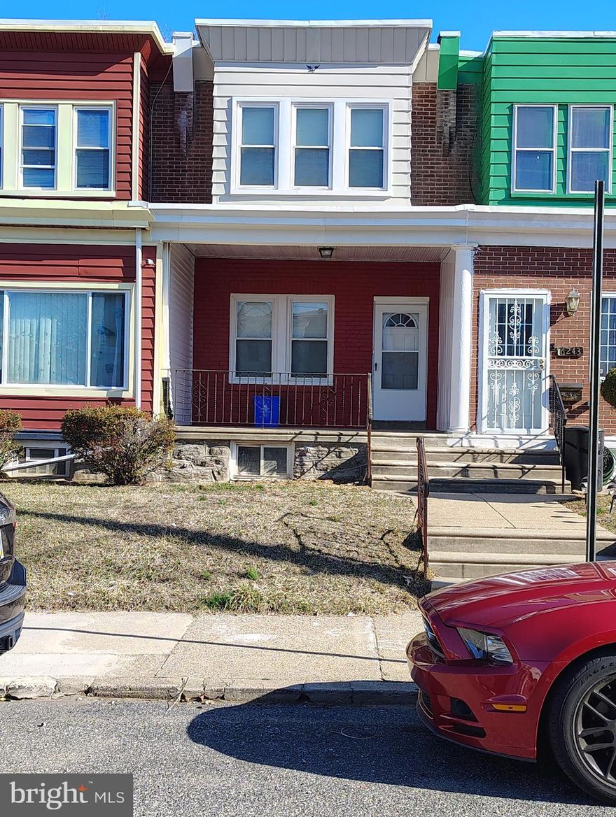 3 bedroom 1.5 bath row in Lawncrest available now! Quiet street, pleasant neighbors! 3 bedroom row with open front porch, open front yard, fenced rear yard, full length basement with all new appliances in 2025! GE electric stove, GE side by side refrigerator with icemaker on the door. (Icemaker ready for water connection.) New washer and electric dryer in the basement. Gas radiator heat. 90% efficient heater! New wall to wall carpet, throughout! Full bathroom on the 2nd floor, half bath in the dining room on the 1st floor. All areas carpeted except bathrooms and kitchen. Ceiling fans in all bedrooms, in the dining room and living room. Wide, quiet street! Looking for that place to call home?! Look no further!