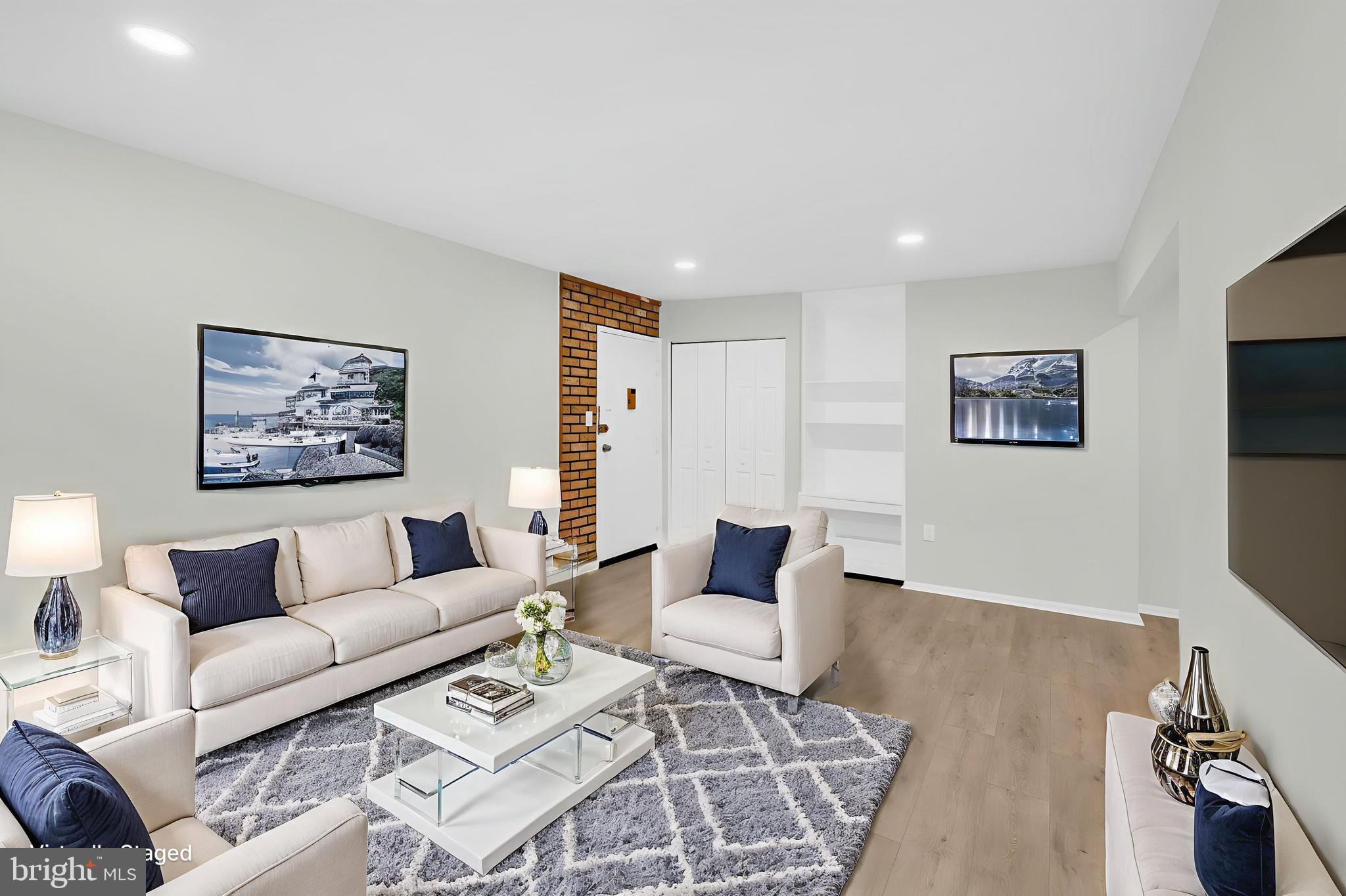 Spacious 1-Bedroom, 1-Bath Condo in Highly Desirable Plymouth Gardens!
A rare find! This bright and airy unit offers an open floor plan with high ceilings and abundant natural light throughout. Enjoy a large kitchen with a sunny breakfast nook, a separate dining area, and an inviting living room with sliding glass doors that lead to a private patio—perfect for relaxing evenings.
The spacious primary bedroom features extra windows and a walk-in closet. Additional features include a dedicated laundry room, extra storage space, and ample parking.
Condo fee includes: heat, water, sewer, exterior maintenance, and access to community amenities.
Community amenities: swimming pool, playground/tot lot, common grounds, laundry facilities, and extra storage.  The association does allow prospective unit owners to apply for in-unit laundry installation.
Tucked away in a peaceful, quiet setting, yet conveniently located close to Rockville Metro Station (Red Line) and major commuter routes. Don’t miss this opportunity! Mortgage savings may be available for buyers of this listing.