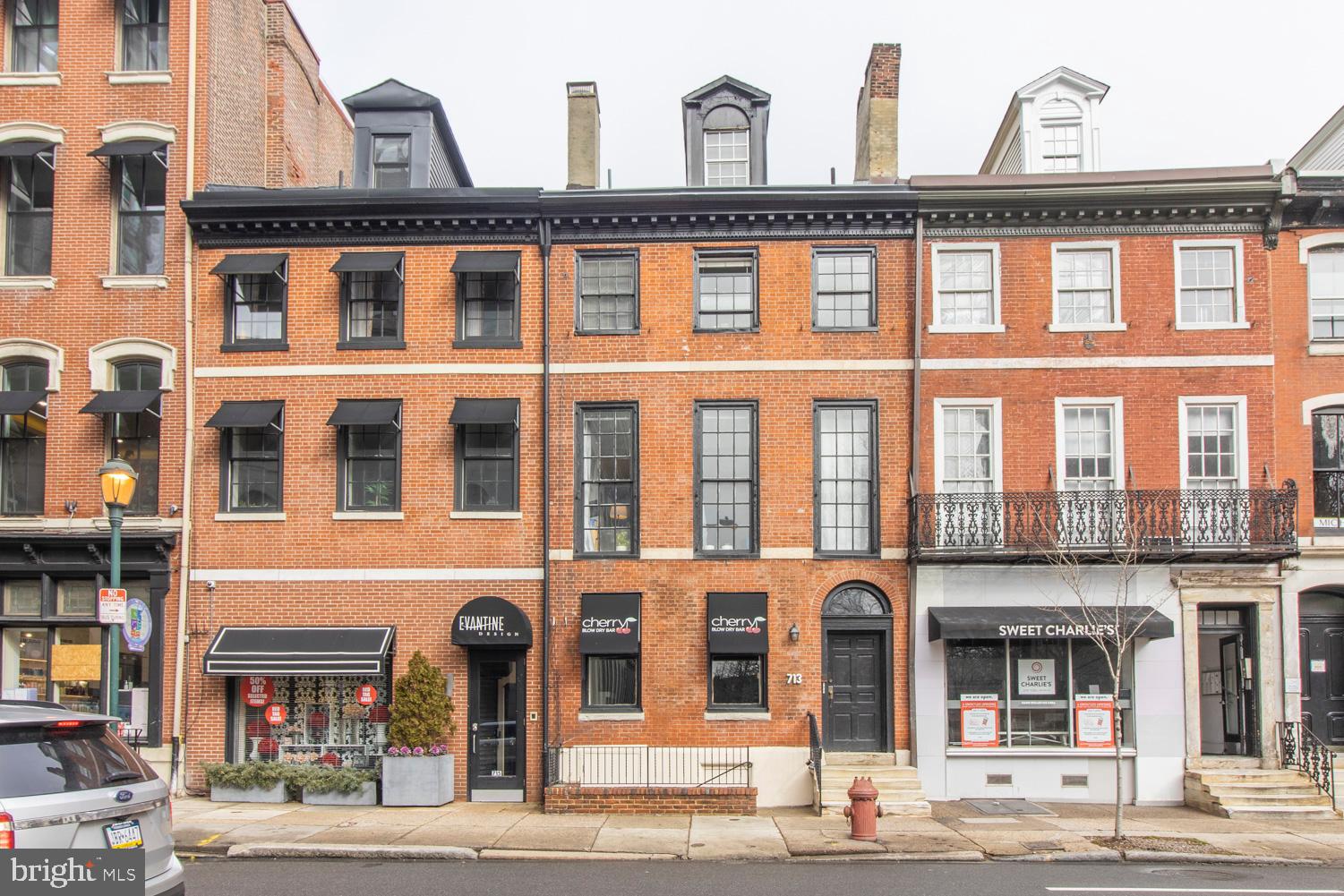Prime Investment Opportunity in the heart of Washington Square West! Located just one block off of Jewelers' Row and Independence Hall with great access to public transit. Ground floor retail space (currently vacant) + 3 residential units (all 1BR's). Retail space is currently vacant; 1,400 SF Due to COVID-19 protocols, there will be no in-person tours of residential apartments until offer is received. A video tour of the residential area has been provided. The retail space, basement, and common areas can be toured as usual.