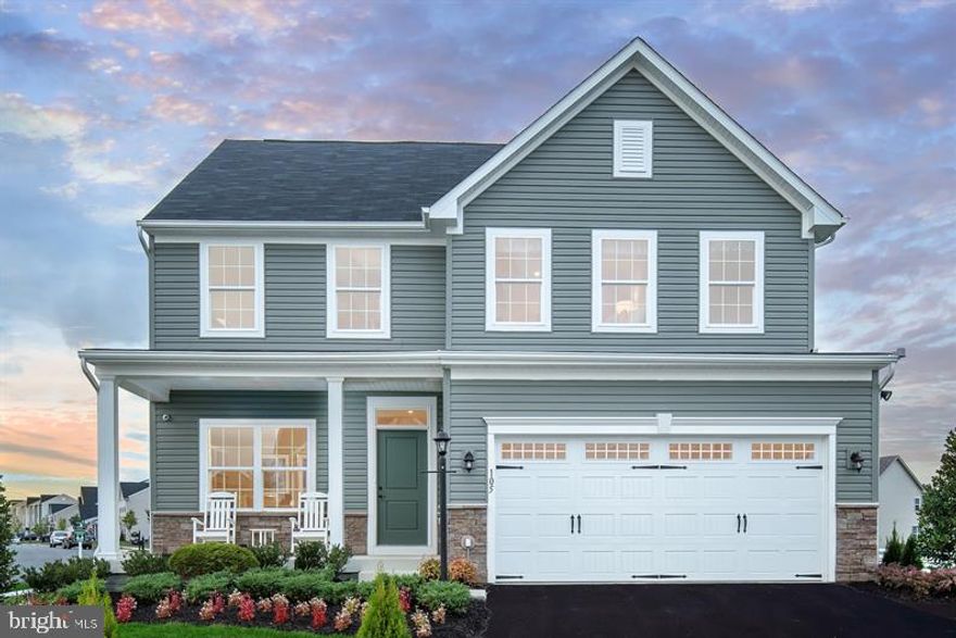 --To Be Built--The Columbia in Lake Linganore Hamptons by Ryan Homes. With a roomy floorplan and custom flex areas, The Columbia is just as inviting as it is functional. The family room flows into the kitchen and dining area, so the conversation never stops. Add a covered porch for those warm summer nights and use the family entry to collect everyday mess. On the second floor, four large bedrooms await, with the option to change one to a cozy loft. Your primary suite offers a walk-in closet and luxurious bathroom. Finished Lower Level included for even more space. Enjoy the lake living lifestyle! From kayaking, fishing, hiking or just lounging with your feet in the sand. Take a dip in one of the four pools or schedule your get together at one of the clubhouses. Want something new? Partner on the tennis courts, play a game of hoops or hike on the miles and miles of nature trails. Other floor plans and homesites are available. Photos are representative.