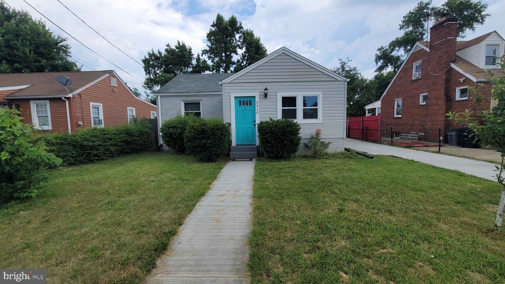 This modern and stylish new single family home is ready for new buyers! Come tour this amazing one leveled charmer consisting of 2 bedrooms and 1 bathroom with well maintained hardwood flooring throughout. This classic home located in a great neighborhood and offers amazing proximity to the metro, easy access to major highways 495, Suitland Parkway and Reagan National Airport. Enjoy local areas such as the National Harbor, Nationals Park and DC where you have excess to endless restaurants, shopping and entertainment during every season! Experience mornings at this home at the breakfast bar, with updated granite counters and stainless steel appliances. Beautiful features such as an in-home washer and dryer, detached garage, capacious bedrooms, and a beautiful yard ideal for festivities and summer gatherings complete this home. You will not want to miss it.