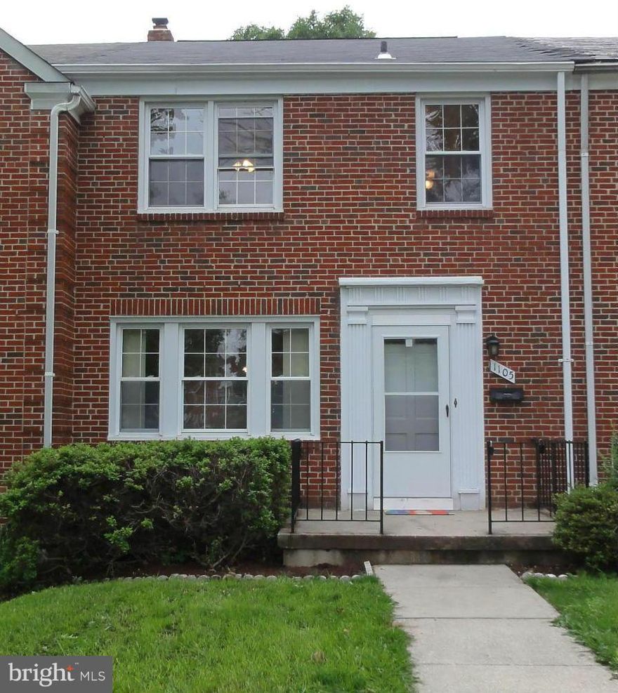 Beautiful brand new renovation in great location*New stainless appliances, granite, paint, carpet, fixtures, kitchen cabinets, ceramic tile, & more*Restored original hw floors & new replacement windows & roof*Fully finished walk-out bsmt w/full bath -could be 4th bedroom*Gas heat/range. Rear deck*Superb attention to detail*Regular sale-no hassles*Close to Rt. 40 & 695. Free home warranty.