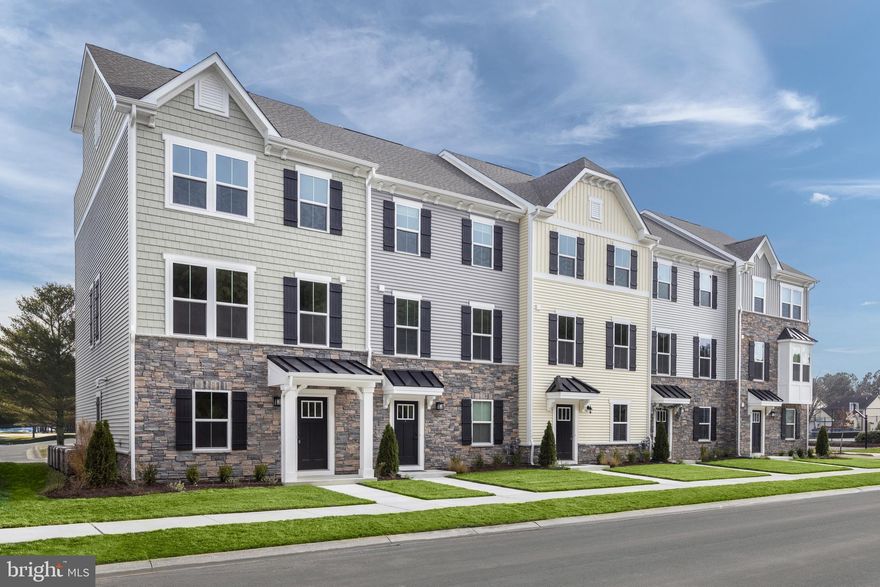 LIVE STEPS FROM THE BAY, March 2025 Delivery – This specific unit offers green space and views of pond from rooftop deck! The Strauss at the Landings at Bayside offers the space and customized details of single-family living with the convenience of a townhome.  The first floor offers a spacious 2-car rear entry garage along with a study, additional storage space, and coat closets.  On the main living level, you're greeted by an enormous Living Room with convenient powder room included. Spacious kitchen includes all stainless steel appliances, white cabinets, and large island with quartz countertops that is perfect for entertaining. A window-lined Morning Room off the Kitchen provides room for dining and an abundance of natural light. Up a flight of stairs, the next level boasts three bedrooms, two baths, and laundry.  No need to worry about storage space - generous closets abound in all bedrooms. The Owner's Bedroom is a private retreat featuring an enormous walk-in closet. The Owner's Bath boasts a soaking tub, double vanity, and separate shower with seat. Up to the final fourth floor, you enter a 4th bedroom with a full bath AND a stunning rooftop deck! The Landings at Bayside community is less than 10 minutes from the Ocean City Inlet, downtown Berlin, and Assateague Island beaches. Enjoy completed amenities including kayak launch, crabbing pier, indoor and outdoor pools, fitness center, tennis courts, and club house.  Our model is open by appointment.   *$20K AVAILABLE IN SELLERS ASSISTANCE with use of NVR Mortgage or cash purchase.