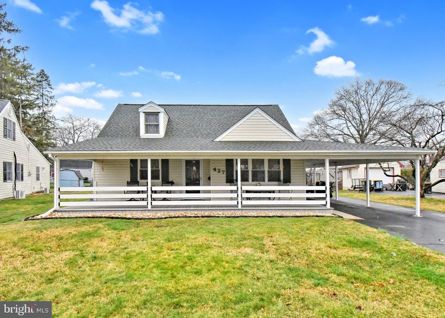 Welcome to this beautifully maintained 3-bedroom expanded Cape Cod home located in the desirable Colonial Village neighborhood of Hatboro. This charming property is in pristine condition and offers a perfect blend of comfort, style, and functionality.  Step inside to find laminate flooring flowing seamlessly throughout the home, complemented by modern recessed lighting and ceiling fans in each room. The spacious layout includes a large addition in the rear where the washer and dryer are cleverly disguised, built-in bench storage and access to rear yard.   The remodeled bathroom features a sleek walk-in shower, offering both convenience and contemporary appeal. Each closet in the home is equipped with lighting, adding an extra touch of practicality and ease.  Outside, enjoy the covered porch with durable composite decking.  The property also includes a carport for convenient covered parking, as well as two generously sized sheds, both equipped with electricity, providing excellent space for hobbies, storage, or a workshop.  With its thoughtful upgrades, abundant storage, and meticulous upkeep, this home is truly move-in ready and a standout opportunity in a sought-after location.  All showings will start at the open house on 4/9/2026 from 4-7