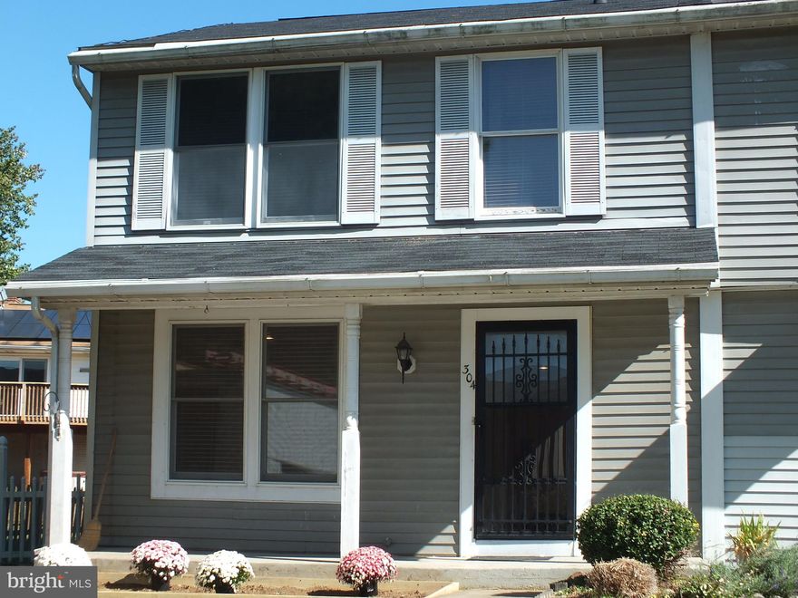 Freshly painted, newer flooring, wonderful 3 bedroom home. Each bedroom has access to private bath plus there's a powder room on 1st floor for guests. Lots of main floor living and dining space and a deck out back too.  Ready for immediate occupancy. Small or midsize dog or a cat will be considered on a case by case basis.