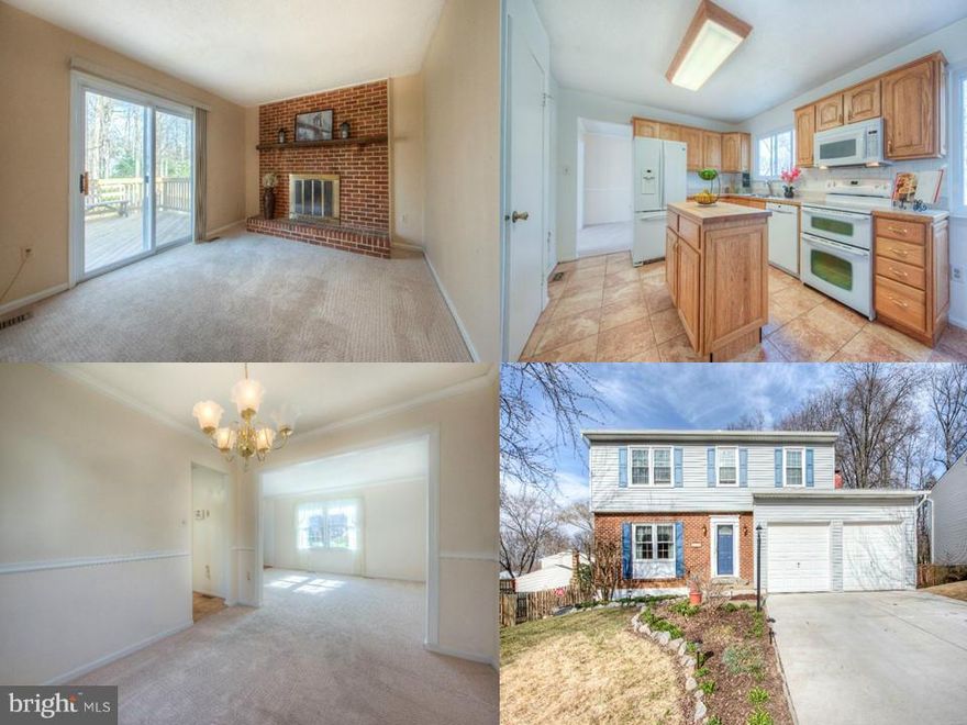 Click the virtual tours link to view video. 4 BD/3.5BTH home in Newport! Beautifully landscaped front yard. Kitchen w/ matching appliances, gourmet island. Family room w/ fireplace looks out onto large deck that connects to ground level patio. Patio is also accessible from the walk-out basement. Enjoy your large fenced in backyard. Walking distance from Leesylvania Elementary school.