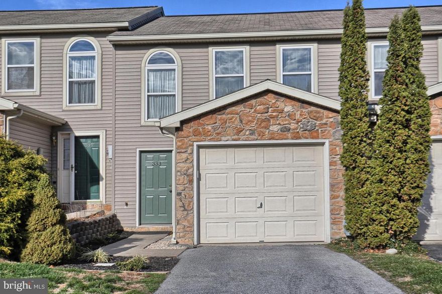 Well maintained townhome in Penn Manor's Oak Ridge Commons. Open floor plan with updated flooring in kitchen and hallway, updated bathroom and newer (2014) water heater/AC/heating units. Finished lower level, 2 level deck and convenient location.