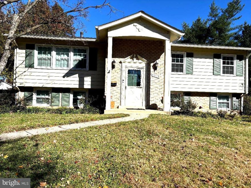 Bright and sunny home in Rock Creek Manor! Excellent location within the community. Features an updated kitchen and beautiful hardwood floors on the main level. Some windows have been replaced, and the main-level bedroom has been freshly painted. Enjoy the large backyard and the spacious, sun-filled bedroom on the lower level. Main-level bedrooms include ceiling fans. Conveniently located near shopping centers, schools, and the Rock Creek Park trail.