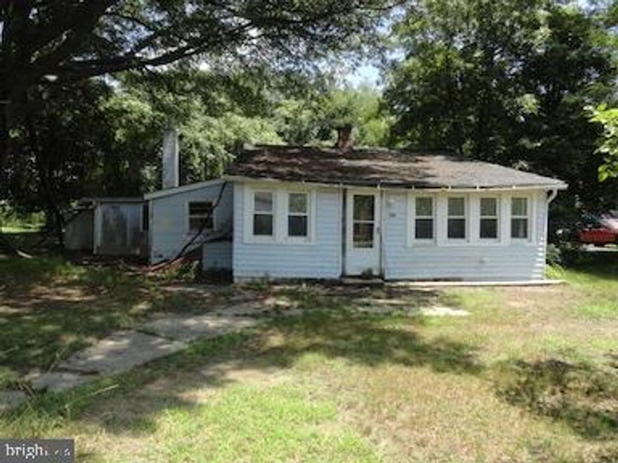 No showing of the house on the property. The value is in the land.