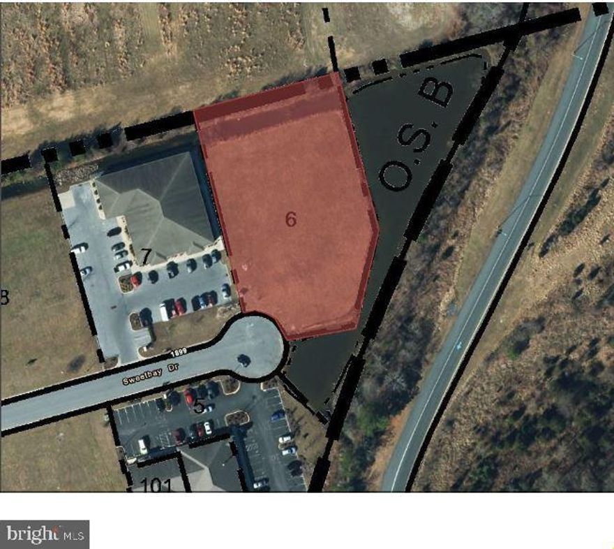 Commercial Lots available on Sweetbay Drive. Just off US Route 50 in Salisbury, MD.Lot 6: 1.01 +/- acres $125,000