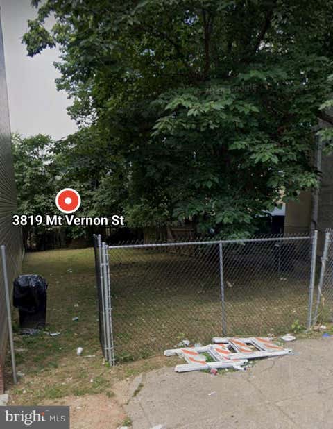 Vacant Land For Sale - 3819 Mount Vernon Street<br/> Philadelphia County, PHILADELPHIA, PA 19104