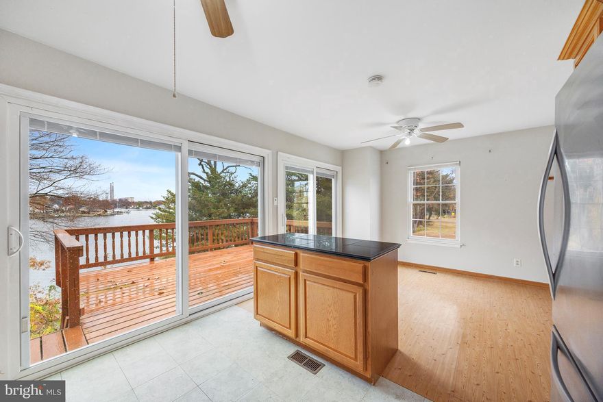 You Won't Believe the Beautiful Water Views from Your End unit Townhome In Sought After Elizabeth's Landing! New Carpet on the Main level and all bedrooms!!  You Will Love the Huge Kitchen Island, For Entertaining, having 2 Family Rooms and Not to Mention the Great Deck Looking out of the water! Enjoy the Community Beach, Kayak Launch, Playgrounds and Tot Lots!