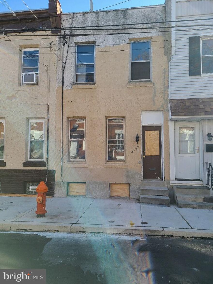 Discover 3159 Agate Street, Philadelphia, PA 19134. It's a 2 bedroom, 1 bath, 756sq. ft. of space, full of potential. Perfect for investors or savvy buyers. This property offers endless possibilities: flip it, rent it, hold it, or customize it to suit your vision! Don't miss out on this versatile investment - reach out today! ﻿
Key Features:  2 bedrooms, 1 bathroom, Unfinished Basement, Average Rent in the Area goes for $1,350-Month. 
 The property comes in "AS-IS" condition. Buyer is to verify all information as seller makes no claims or warranties expressed or implied. Buyer must perform due diligence and hold seller harmless.
*Showings available beginning 1/31/25