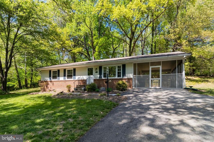 Charming 3-bedroom, 1-bath home situated on a spacious .909-acre lot just outside of the La Plata town limits. This property features an inviting eat-in kitchen, wood floors throughout the living room, hallway, and bedrooms,  and a roomy screened-in carport perfect for added outdoor enjoyment. New flooring in the kitchen, Utility Room and Bathroom. New Stove and Hood. New Hot  Water Heater, HVAC recentlty serviced. New Thermostat and Primary Control.  The whole house has been painted.  1116 sq ft  Short drive to the conveniences La Plata has to offer. An appraisal was conducted on 08/28/25 and is available for review.