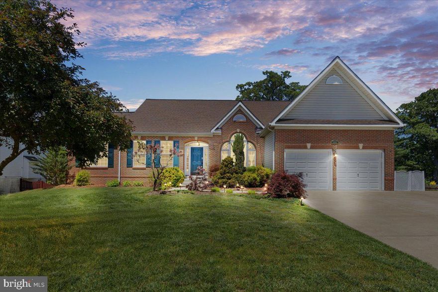 PUBLIC OPEN HOUSE CANCELED FOR 5/17!! Seller accepted offer on 5/16. Welcome to 5002 Patuxent Riding Lane, Bowie, MD! Located in the sought-after Patuxent Riding community, this beautifully maintained 3-bedroom, 3-bath ranch-style home offers nearly 4,298 finished square feet of versatile living space. Set on a meticulously landscaped 0.50-acre lot, this property combines spaciousness, thoughtful upgrades, and unmatched functionality—all without Bowie city taxes.

Step inside to an inviting open floor plan featuring 9'+ ceilings and a dramatic vaulted great room with a stunning two-story stone gas fireplace. The adjoining kitchen boasts all-new appliances—including a Samsung refrigerator, Bosch dishwasher, and LG gas range—along with a peninsula for extra seating, pantry, LVP flooring, and a butler’s pantry for added convenience. Sliders lead you from the eat-in kitchen to a large deck, perfect for entertaining or relaxing while overlooking the expansive backyard, complete with a storage shed and irrigated garden beds for the green thumb in the family.

The home's smart split-bedroom layout places the massive primary suite on one side for ultimate privacy. This serene retreat includes a walk-in closet and a fully updated ensuite bath featuring a soaking tub, granite vanity, new lighting, tile flooring, and a bidet toilet. On the opposite side of the main level, you’ll find two generously sized bedrooms and a full bath.

Downstairs, the mostly finished basement provides even more living space. A large rec room, huge workshop, and a bonus room—ideal for a fourth bedroom, home gym, or theater—make this level incredibly flexible. Plus, there’s ample storage throughout.

Additional features include a two-car garage with epoxy flooring, an extra parking pad, and a full 4-foot bump-out along the back of the house -- 37' deep! —adding square footage value and comfort. Key updates include a 35-year architectural roof (2017), new garage doors (2023), fresh interior paint (2022), updated slider screens & first floor blinds (2024), window replacements (2024), LG Washer/Dryer (2023), Bidets (2023), Samsung Refrigerator (2021), Bosch dishwasher (2024), LG Gas Over/Range (2020).

Enjoy close proximity to the scenic WB&A Trail, major commuter routes to DC, Annapolis, and Baltimore, and easy access to shopping, dining, parks, and more.

Don’t miss your chance to own this exceptional property—schedule your private showing with me today!