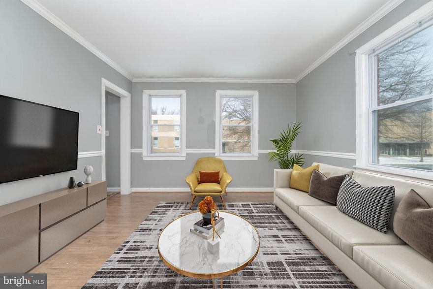 Welcome to 7421 Dunmanway, an exceptional end-of-group row home with abundant parking for three or more vehicles, nestled in the sought-after neighborhood of Dundalk. This beautifully designed three-level home offers four bedrooms, two and a half baths, and a fully equipped in-law suite on the lower level, perfect for extended family or rental income potential. The main level boasts an open-concept layout flooded with natural light, featuring durable laminate flooring throughout. The spacious living area flows seamlessly into a dedicated dining space and a generously sized kitchen complete with stainless steel appliances, a large pantry, and convenient access to the backyard—ideal for entertaining or relaxing.
On the upper level, you’ll find three well-appointed bedrooms, all with laminate flooring, and a full bath, offering comfortable and stylish living spaces. The lower level is thoughtfully designed as a self-contained in-law suite, featuring a living room, a second kitchen, a large bedroom, a full bath, laundry facilities, and a private rear entrance, providing flexibility for multi-generational living or investment opportunities.
This home’s prime location offers easy access to shopping, dining, and attractions such as Tradepoint, Canton, Fells Point, Harbor East, and Downtown Baltimore. Commuters will appreciate the proximity to major routes including I-95, I-895, and I-695, providing convenient travel to Washington, D.C., Philadelphia, New York, and beyond. Whether you’re looking for a home with an in-law suite or a smart investment property, 7421 Dunmanway has it all. Don’t miss the chance to make this versatile and charming home your own!