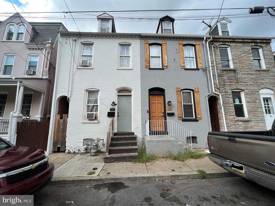 INVESTOR ALERT! End unit currently rented at $1,350 a month in booming Lancaster City. Occupied with great tenants who are up to date on all payments and pay on time. 4 bedrooms with a rear back yard. Tons of potential. *OPEN HOUSE Sunday 9/11 1-3pm*. Come check it out.  - Ask listing agent about their preferred property management company.