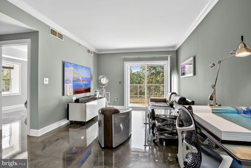 Just Listed – 1BR/1BA at The Isabella Condominium!
Discover this sought-after corner unit offering exceptional privacy, natural light, and treetop views. Thoughtfully upgraded with stylish concrete epoxy floors, new kitchen cabinets, and custom closets throughout. Enjoy ample storage, including a spacious walk-in, plus a large storage unit.

This first-floor home provides walk-out access to a private, patio and green space – your very own urban oasis! Elevated off the street level offers the perfect orientation in the community!  Comes with two parking spaces (one garage + one outdoor currently rented for income).

The Isabella offers resort-style amenities: inviting lobby, community room, oversized pool, fitness center, dog park, basketball courts, grilling areas, and membership to Bren Mar Rec Center with pool & tennis courts. A commuter’s dream with shuttle to Van Dorn Metro and quick access to major highways.

Don’t miss this rare opportunity – schedule your showing today!