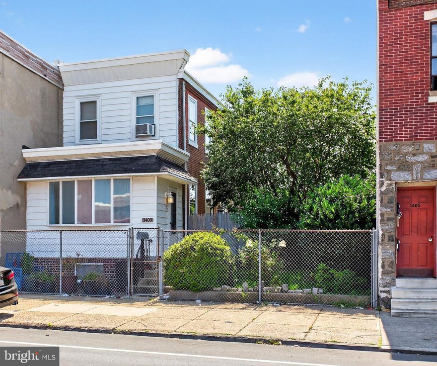 Exceptional development opportunity in the heart of Port Richmond! This unique offering includes a well-maintained residential row home plus an expansive lot with two 2-bay garages, all situated on the highly visible and rapidly developing Frankford Avenue corridor.  Zoned RM-1, this property presents prime subdivision and development potential—perfect for investors, builders, or visionary homeowners looking to create additional units or multi-family options. With its generous lot size and dual garage bays, the site offers flexibility for a range of uses, from additional residential dwellings to live/work space or expanded parking.  Located on one of Port Richmond’s most sought-after commercial/residential arteries, you’ll benefit from excellent visibility, walkability, and proximity to public transportation, shopping, and dining.  All subdivision and development possibilities should be independently verified with the City of Philadelphia.  Don’t miss the chance to capitalize on one of the neighborhood’s most versatile and opportunity-rich parcels.