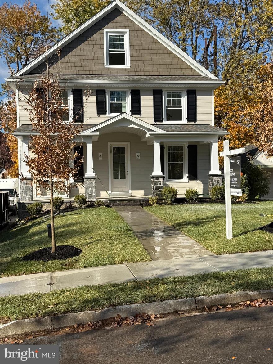 Rarely available new construction single family home in a highly sought after neighborhood of Bala Cynwyd now available to purchase.  Rayer-Sexton Home Builders are just completing this wonderful home offering over 3,500 square feet of above ground living space with an additional 864 square feet (approx) of lower level finished space.  The home  features a 2 car attached garage, open living concept, chefs kitchen, an office/flex space on the main floor, an additional morning room, walk in pantry, mud room, 3rd floor flex room and a covered front porch.  The upper level offers 4 generously sized bedrooms including a primary suite with walk in closets, and additional dressing room.  The third floor will be a loft space for additional sleeping/storage options.  The lower level opens to a expansive recreational space for entertaining, along with a separate workout/exercise room..  Specs offered upon request.  Located close to Belmont Park, the Bala Cynwyd Walking Trail, and the Cynwyd Club this home sits in a great neighborhood!  Easy access to 76 makes it very convenient for those work downtown.  Resides within award winning Lower Merion School District!