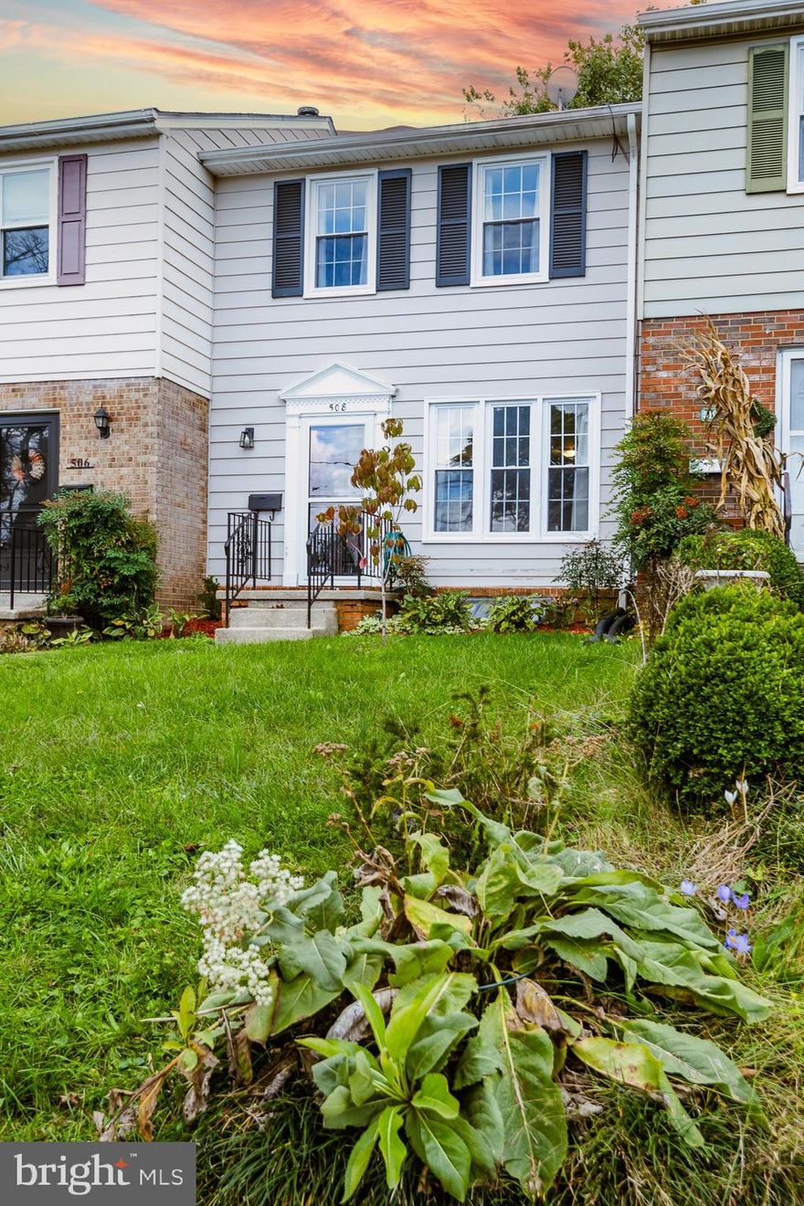 Welcome to this updated townhome with NO HOA and private parking included.  This 3 bedroom 2-and-a-half-bathroom home is located in the heart of Laurel with a few minutes access to 29, I95 and BWI parkway.  It features a spacious kitchen with granite countertops and new backsplash. Open concept living room/dining room and a bathroom in every level.   Spacious rooms with large closets and newer flooring throughout the home. Fully finished basement with its own entrance and separate laundry room, new washer and dryer included. Relax and step into the sizable backyard, offering a canvas for your outdoor aspirations, whether you envision lush gardens or personal relaxation, this space is for you!