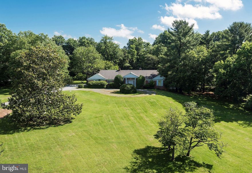 Special opportunity to build new or re-fresh this "Old Potomac" gem! Stone's throw to the Village and sited on a lush 2+acre lot...Expansive interior with 3BR on Main lvl, large eat-in Kitchen, Formal LR/DR with soaring ceilings, picture window & Fireplace. Finished walk out LL with rec room, additional guest room, and pool access. Circular drive & two-car attached garage. BY APPT