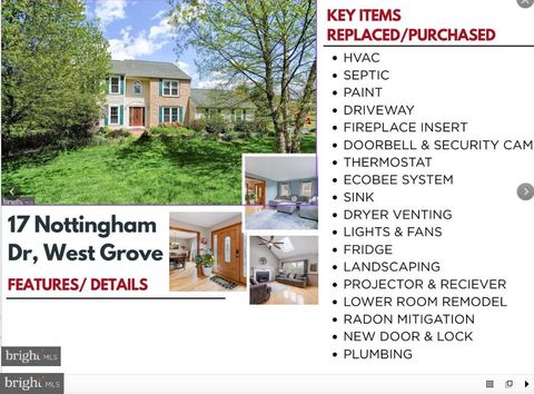 Tiny photo for 17 Nottingham Drive, WEST GROVE, PA 19390 (MLS # PACT2116148)