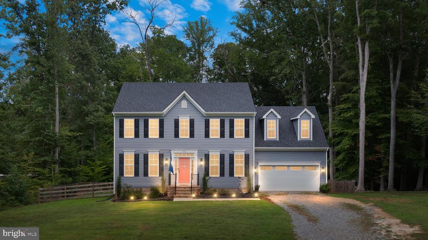 *ASSUMABLE MORTGAGE * DEEDED BOAT SLIP * SEASONAL WATER VIEWS * Almost new construction home at Lake Anna! This stunning home is move-in ready with tons of upgrades already built-in. LVP flooring in most of the living spaces, crown molding in the formal dining area and plantation shutters throughout the whole home! You'll love the upgraded cabinetry, stainless appliances and granite counters. The large family room is just off the kitchen, making this a perfect layout for entertaining. Also on this level, you'll find a formal living room/bonus flex room and a half bathroom. Head upstairs to find the generous primary suite with bonus reading nook and built-in shelving. The ensuite bathroom has a nicely sized walk-in shower with upgraded floor to ceiling tiling. Also on this level you'll find three more ample bedrooms, an additional full bathroom and laundry closet with washer and dryer that convey! Out back you'll find a nicely sized deck that overlooks the fully fenced in, tree-lined backyard. Almost 1 acre! Cuckoo's Nest offers the very best of lake living with deeded boat slips and stunning views of Lake Anna. Recently expanded Firefly Fiber Broadband is available at the home so internet access is a breeze. Close to restaurants and shopping, while still feeling secluded, this location offers the best of both worlds! Should you assume the loan, current monthly payments are approximately $2969. Reach out for more details!