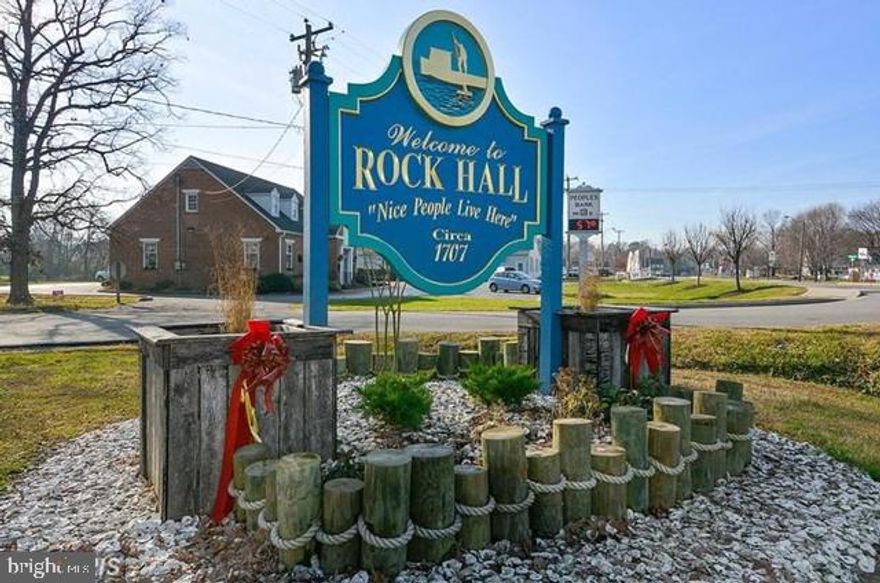 Enjoy the best of Eastern Shore living here in Rock Hall, Maryland. A Chesapeake Bay village with miles of shoreline, public docking, and many marinas. This lot offers a blank canvas to convert your dreams into reality.  Secluded among mature trees while still being situated within walking distance to the shops and events on Main Street. Allocations for public water and sewer are available.