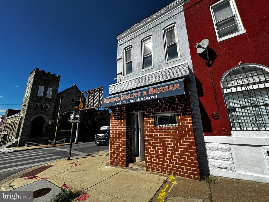 Photo of 1842 W Franklin Street, BALTIMORE, MD 21223 (MLS # MDBA2186818)