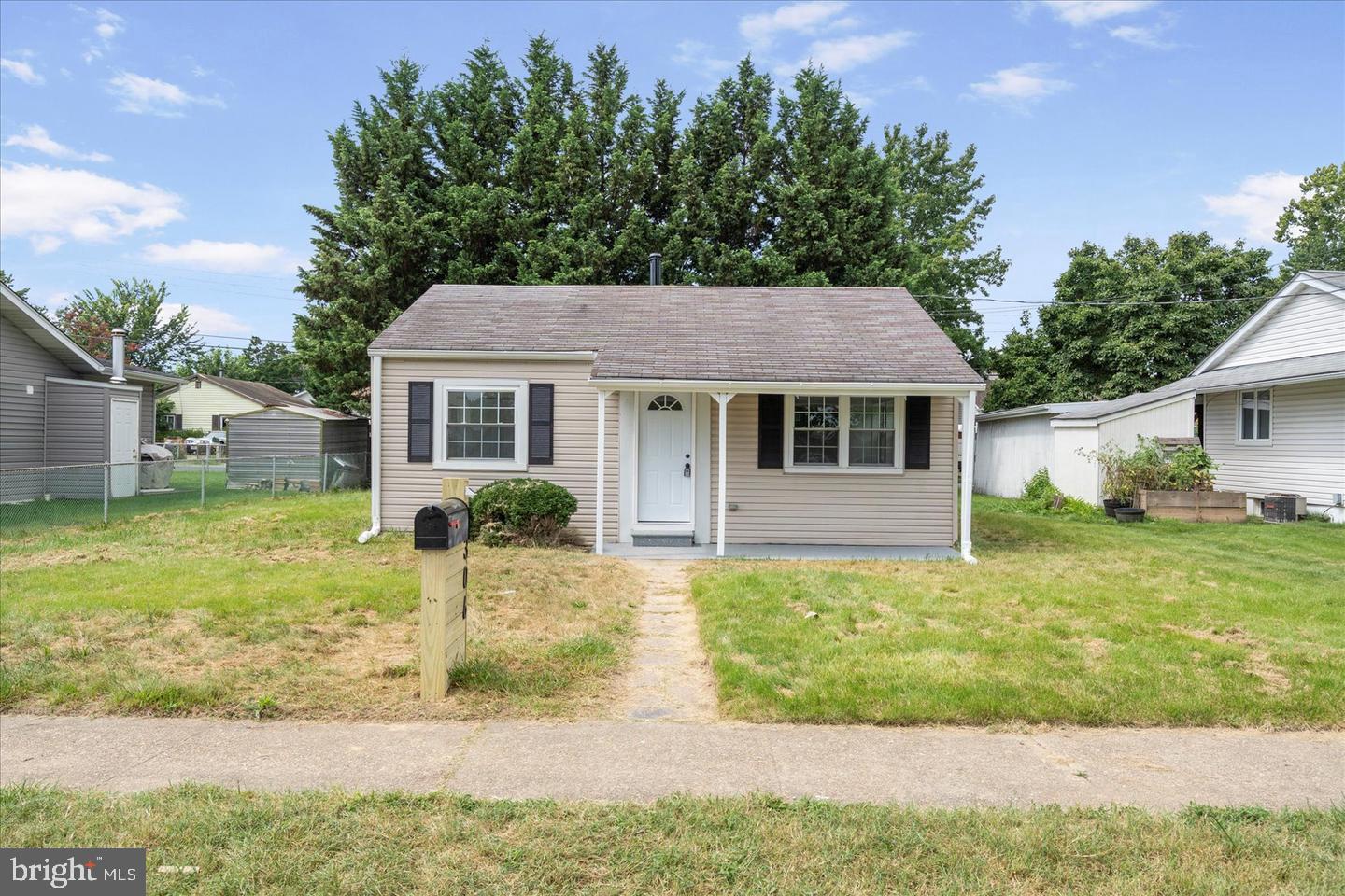 This freshly updated 2-bedroom, 1-bath rancher offers modern comfort and style. The home features stunning quartz countertops and stainless steel appliances in the kitchen, making meal preparation a breeze. The bathroom has been thoughtfully renovated with contemporary finishes, adding a touch of luxury. With its charming single-level layout and recent updates, this house is move-in ready and perfect for those seeking a cozy, stylish home in a convenient location.