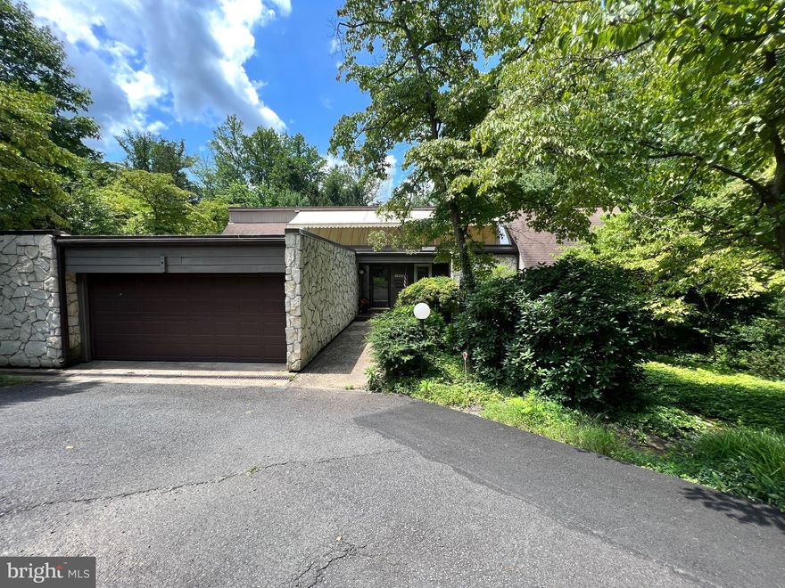 Spectacular Half Acre Premium Lot in woodsy and wonderful Franklin Park.  This property is being sold for the land and it is a unique opportunity and the ideal spot for your dream house.  Fine house although most of the value is in the land---area of $3 million ++ homes. Private and very inviting yard back to wooded area with scenic views all around.