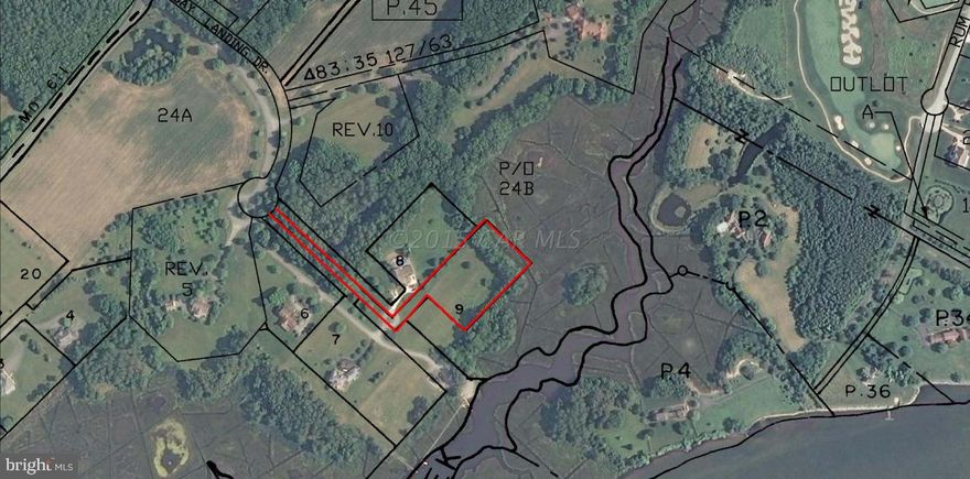 Great lot with deep water slip, approx. 2.63 acres.  Build your dream home here.  Three championship golf courses within ten minutes.  Boat ramp at your door step.  Assateague Island just 3 minutes away.