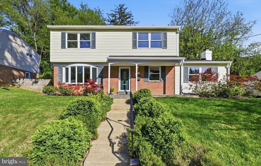 Welcome to 10809 Drumm Avenue! This stunning 4-bedroom, 4-bath home offers approximately 2,500 square feet of light-filled living space, blending classic charm with thoughtful modern updates.
The main level features gleaming hardwood floors, formal living and dining rooms, and a spacious, beautifully updated eat-in kitchen with cherry cabinetry, granite countertops, and stainless steel appliances. Just off the kitchen, the inviting family room with a cozy fireplace creates the perfect space to relax or entertain. A convenient main-level laundry room adds everyday ease, and you (and your guests) will love the custom-designed powder room.
Upstairs, you’ll find four spacious bedrooms, including a generous primary suite with a beautifully renovated private bath. Hardwood floors continue throughout the upper level, and all closets have been upgraded with custom Elfa systems for exceptional organization.
The fully finished lower level offers expansive recreation space with durable, easy-care ceramic tile flooring—ideal for a playroom, home gym, or additional living area. This level also features an additional half bath and direct access to the outside.
Step outside to enjoy beautiful, mature landscaping and a fully fenced backyard, creating a private and inviting setting for outdoor dining, entertaining, or simply unwinding at home. A newly rebuilt front patio (2026) adds to the home’s curb appeal and welcoming presence.
Ideally located just outside the Beltway, this home offers unmatched convenience: walk to Metro, the MARC train, local parks, playgrounds, the neighborhood pool, shops, and restaurants. A true commuter’s dream with easy access to everything Kensington has to offer.
A rare opportunity to enjoy space, updates, and location—all in one. Join us at the open house this Sunday from 2–4 PM; we’d love to show you around.