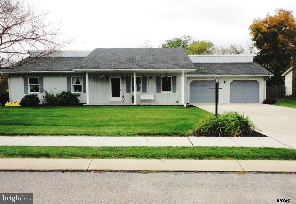 QUALITY PLUS KIT/DR WITH FRENCH DOORS LOOKING OVER VINYL FENCED IN PATIO AND IN-GROUND POOL. CORIAN COUNTER TOPS AND KITCHEN ISLAND. LRG LR WITH NEW CARPET, 2 FULL BATHS PLUS ATTACHED 24 X 24 2 CAR GARAGE. GREAT NEIGHBORHOOD. REAR SHED WITH CEMENT FLOOR FOR YOUR LAWN MOWER ETC. HOME HAS JUST BEEN COMPLETELY PAINTED INSIDE AND HAS A BRAND NEW REFRIGERATOR.