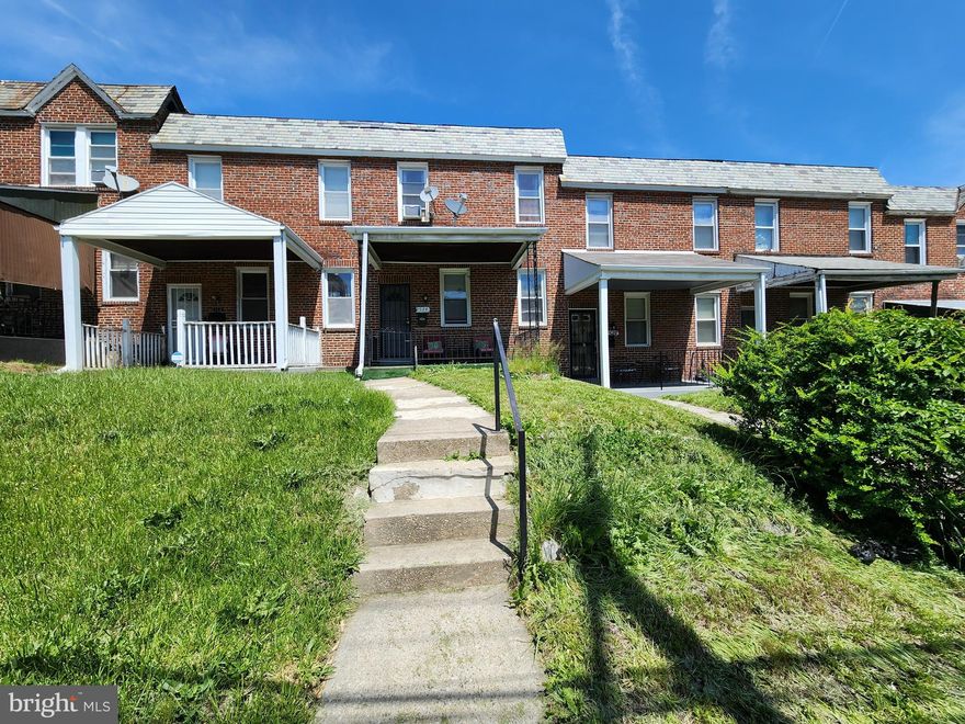ONLINE AUCTION: Bidding begins 5/8/2025 @ 10:00 AM. Bidding ends 5/12/2025 @ 11:30 AM. List Price is Suggested Opening Bid. Deposit: $15,000.

The property at 2524 W Cold Spring Ln is a townhouse located in Baltimore's Parklane neighborhood. The property is currently rented.​ Nearby attractions include the Cylburn Arboretum, featuring gardens and trails, and the Rawlings Conservatory & Botanic Gardens, offering a variety of plant collections. Major traffic routes in the vicinity include West Cold Spring Lane and Park Heights Avenue, providing access to downtown Baltimore and surrounding areas.