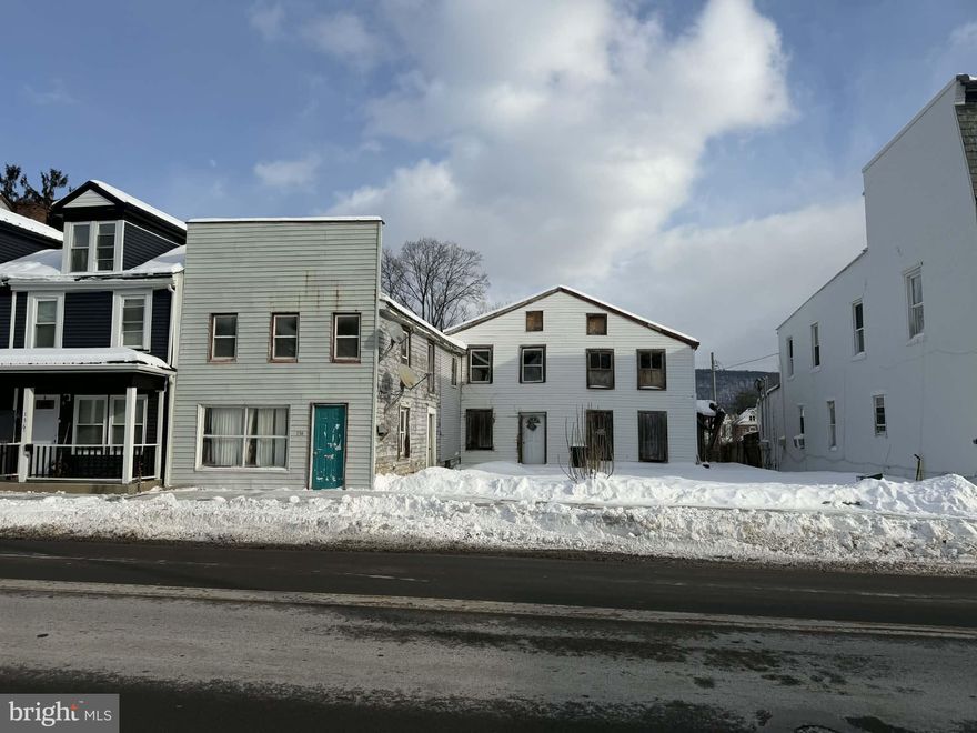 Major rehab needed or torn down.  Also included in sale is 130 Valley St. Own three properties or start over on .24 acres on busy Valley St.