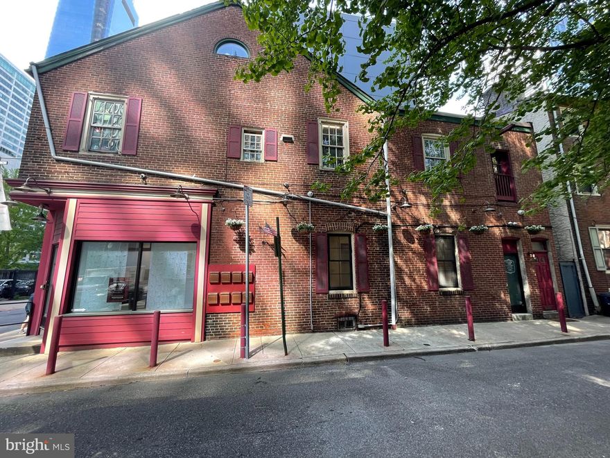 Prime Investment Opportunity in Center City Philadelphia
Nestled on a picturesque, tree-lined street just off the Benjamin Franklin Parkway, this exceptional property offers an unbeatable location in the heart of Center City. Surrounded by iconic landmarks such as Sister Cities Park, Love Park, City Hall, and the Convention Center, it provides easy access to major highways, including 676, 76, and I-95, as well as nearby bridges for convenient travel.
Zoned CMX1, the possibilities are endless for this versatile space. The first floor features four offices and a powder room, with an additional private office—complete with its own powder room—currently leased. The second and third floors house a spacious 2-bedroom, 2-bath bi-level apartment, currently occupied until April 30, 2026.
With an impressive Walk Score of 96 and Transit Score of 100, this property is truly a walker’s paradise, ensuring easy access to Philadelphia’s vibrant city life. Having served as a reliable rental for many years, it is being sold “as-is” and is subject to Bank Committee Approval. Buyers and their agents are responsible for verifying property tax details.
Seize this rare opportunity to invest in a prime Center City location with limitless potential!