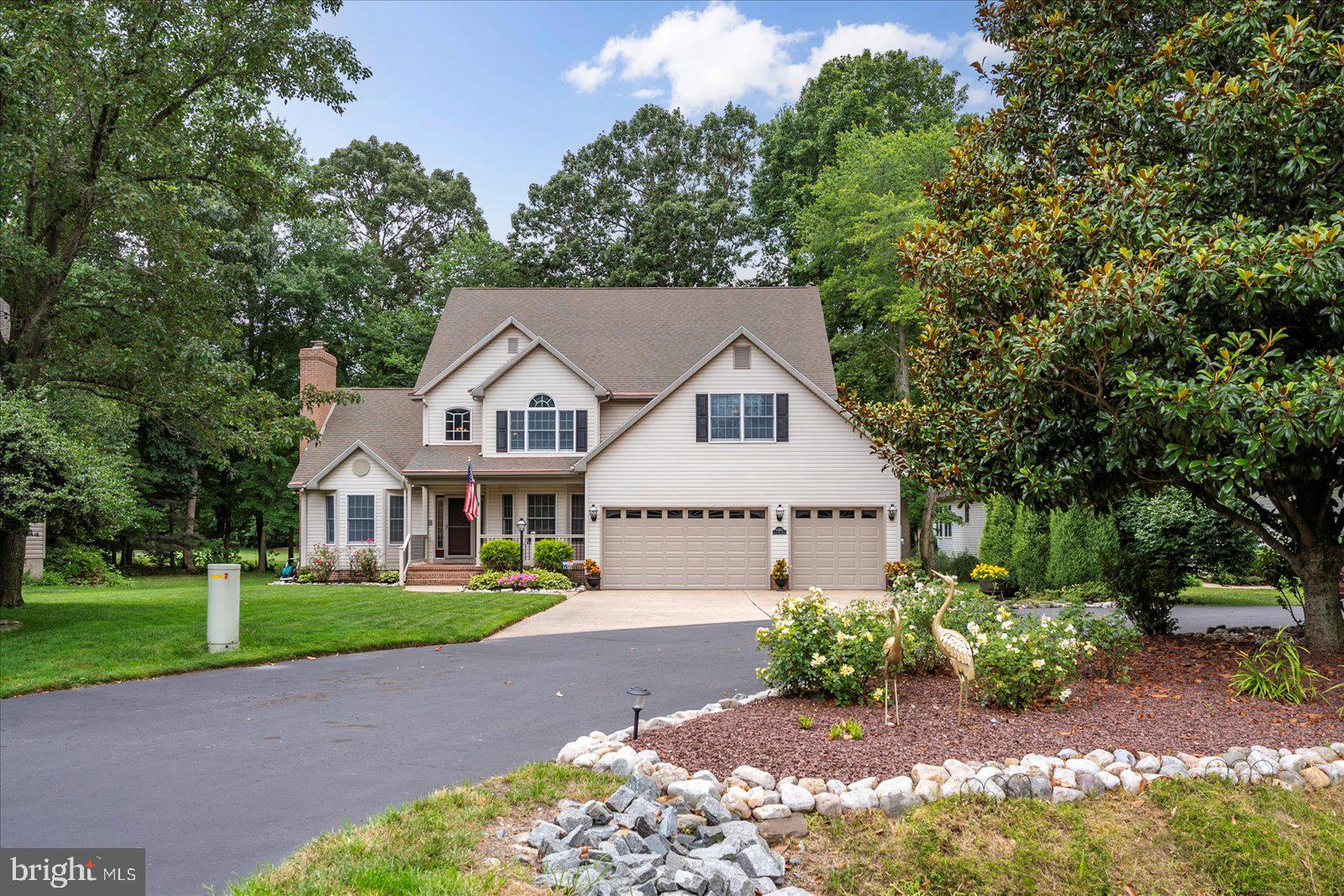 Exceptional Contemporary Home in River Run Golf Course Community – Packed with Premium Upgrades!
Tucked away off the main road in a serene private enclave in the prestigious River Run Golf Course community, this stunning 4-bedroom, 2.5 bath, 3-car garage contemporary home offers nearly 3,000 square feet of thoughtfully designed living space — both inside and out. From the professionally landscaped yard and low-voltage accent lighting to the immaculate interior finishes, this home has been meticulously maintained and upgraded with high-end features throughout.
Step inside and be impressed by custom trim work, recessed lighting, smart switches, and a warm, inviting wood-burning fireplace. The spacious kitchen boasts matching Whirlpool stainless steel appliances with plenty of room for entertaining.
Relax in the screened-in porch or on the expansive back patio surrounded by lush landscaping, all kept green by a Rachio smart irrigation system. The home’s Ecobee thermostat, OneLink smoke detector system, and Moen smart system with dual showerheads in the remodeled primary bath (2023) bring both comfort and convenience to a new level.
Smart and thoughtful features abound:
Tankless Navien water heater (2019),
Smart Chamberlain garage door openers,
Built-in central vacuum system,
In-house speaker system,
Accent and outdoor lighting,
Gutter guards,
Alarm system ready for activation,
Pull-down attic with ample storage,
Garage shelving and cabinetry,
Stainless laundry sink,
Storage racks in closets,
Enjoy the peace of mind of updated mechanicals:
HVAC Systems:
 - Upstairs cooling (2018), heating (2015)
 - Downstairs cooling (2025), heating (2019)
As part of River Run’s highly desirable HOA, you’ll enjoy a secure gated entrance, lawn maintenance, community pool, tennis courts, exercise room, and more.
This is more than just a home — it’s a smart, stylish, and comfortable lifestyle. Don’t miss your opportunity to own one of the finest homes in River Run!