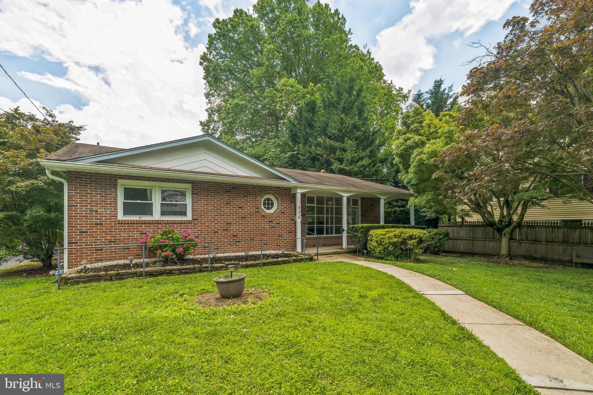 Perfectly situated in Wyndmoor, this charming rancher is calling your name. Step right up onto the covered front porch. Enter into the foyer with convenient coat closet and beautiful, newly refinished, hardwood floors that run throughout most of the main floor. The dining room is light and bright and provides a great space for more formal meals. The eat in kitchen features gas cooking, tiled flooring and has a door that leads out to the beautiful rear yard. A hallway takes you over to the Primary bedroom with its own half bath. There are 2 more bedrooms and a hall bath with shower/tub combo that services the home. Heading down stairs to the walk out finished basement you will find the laundry room, work shop and bonus cedar closet. The outdoor space of this home is just lovely with its fenced in yard, established shrubs and blooming hydrangea. This home has been freshly painted and with all it’s other great features like the 2-car detached garage, gas heat, central a/c and amazing location (within the Springfield School District), it will not last long so schedule your showing today!