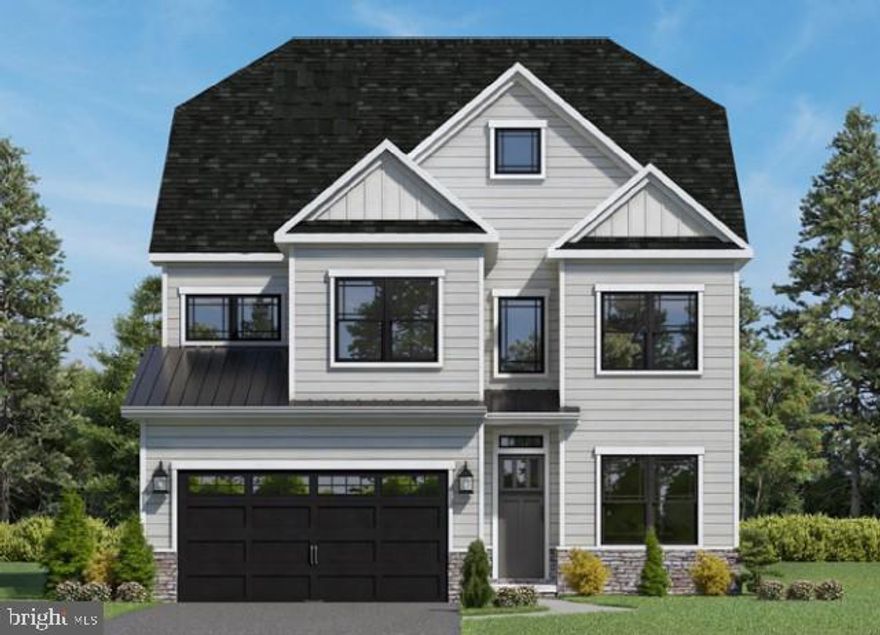 Welcome to Orange Street Walk by Eddy Homes, where new construction meets historic hometown charm steps away from Media Borough. Our Caspian Platinum Floor Plan offers 4 bedrooms, 2.5 baths, and a range of customizable options. Enjoy an open floor plan, flooded with natural light and modern finishes. Step inside to a grand foyer and private study with double glass doors. The great room is the heart of the home, anchored by a cozy fireplace and a wall of windows. The breakfast room features sliding glass doors to the deck and is open to the kitchen, which boasts an oversized island and a great flow for meal prep and entertaining. The first floor is complete with a powder room, pantry, and mudroom leading to the 2 car garage. Upstairs, the owner's suite is a spacious retreat with a private bath and large walk-in closet. Three additional bedrooms offer plenty of closet space, and a hall bath and conveniently located laundry room make daily living easy. The full basement offers the option to finish, and a third floor loft can be added for even more living space, with a fifth bedroom, additional full bath, and recreation space. Enjoy living in Media, known as "Everybody's Hometown," with easy access to major highways, Media Station, and the shops and dining on State Street. This home is also located in the highly-acclaimed Rose Tree Media School District.  Photos are of a similar model.